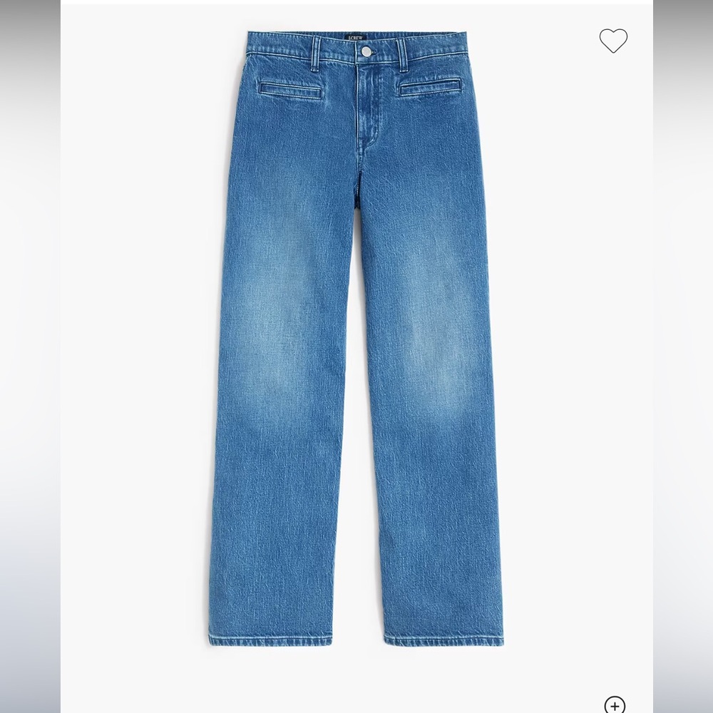 J. Crew Factory Classic Blue Straight Leg Jeans
